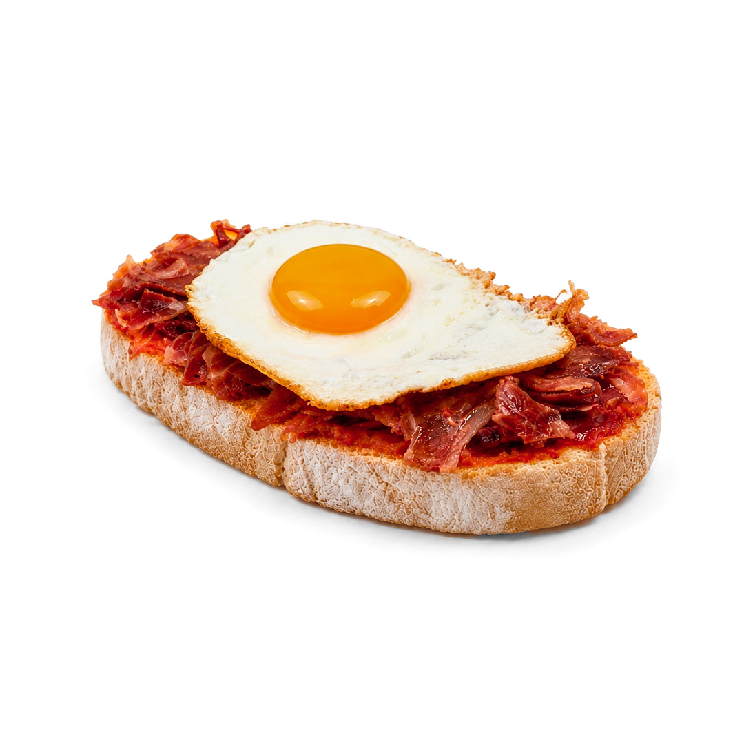 Tostada mes de Julio en Cafeteria La Tertulia de Logroño
